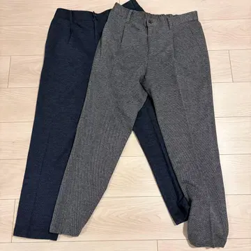 BEAMS HEART 팬츠 2세트 46 그레이 네이비