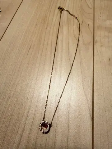 루비 목걸이 스와로브스키