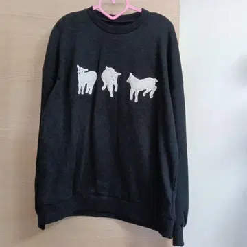 merry jenny 동물 프린트 맨투맨