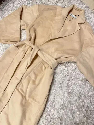ZARA 베이지 롱 코트