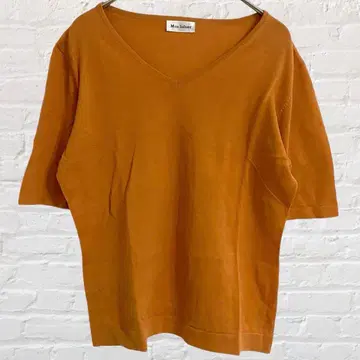 Monsaluer 썸머 니트 반팔 V넥 얇은 소재 신축성 솔리드 컬러