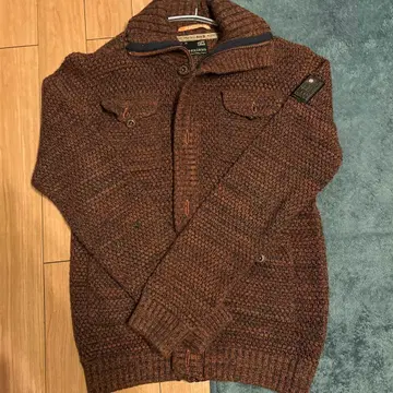 NO EXCESS 니트 가디건 M 브라운