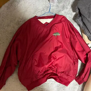 Sport-Tek 빨간색 V넥 자켓 2XL