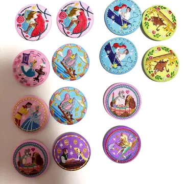 디즈니 자수 캔뱃지