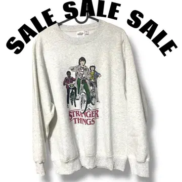 스트레인저 띵스 그레이 맨투맨 S