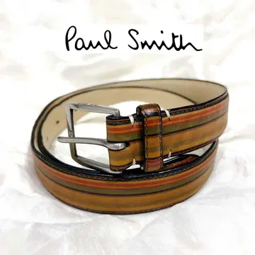 새상품급 폴스미스 멀티 컬러 벨트 사이즈 M