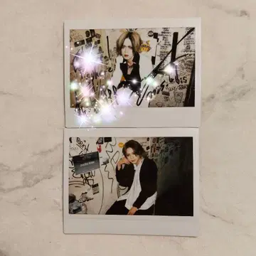 DIAURA 빅 폴라로이드 사인 포함 yo-ka 타츠야 레어 폴라로이드