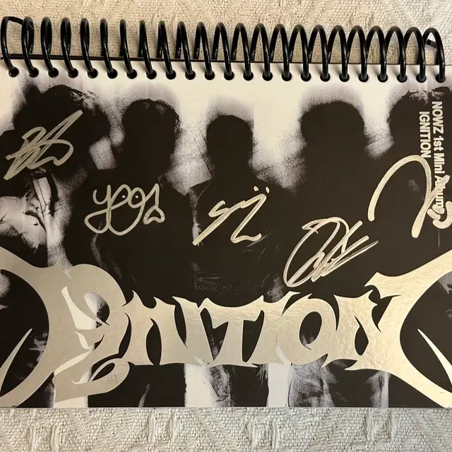 나우즈 NOWZ 친필 싸인앨범