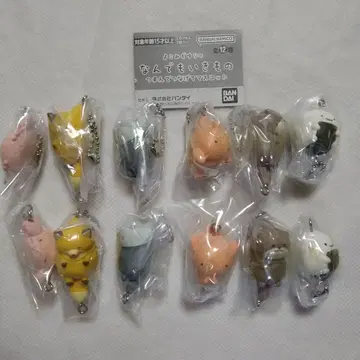 요코미조 유리 의 뭐든지 생물 집어서 연결하는 마스코트 전 12종 세트