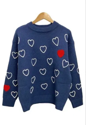 CHAH CHAH 하트 니트 chahchah