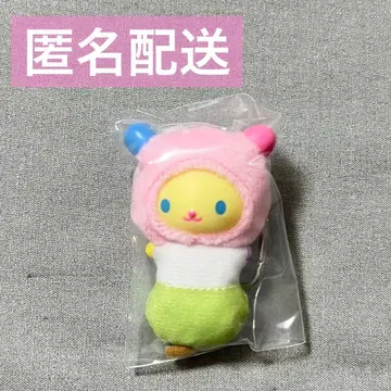 산리오 캐릭터즈 시크릿 키링 치비토모 화과자 우사하나