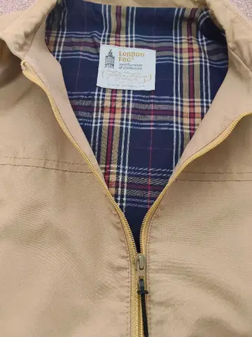 레어 70s LONDON FOG 빈티지 스윙탑 TALON 지퍼