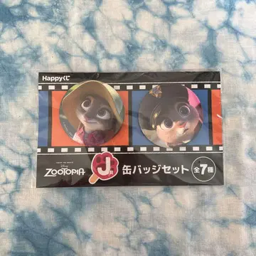 Happy 복권 주토피아 캔뱃지 세트 주디