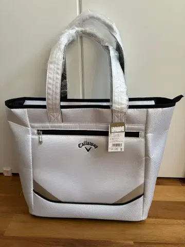 캘러웨이 화이트 토트백