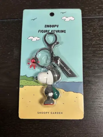 SNOOPY GARDEN 피규어 키링 스누피 키링