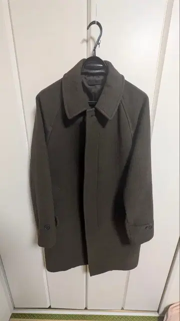 유니클로 싱글 브레스 코트