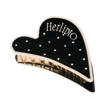 Bicolor Heart Twinkle 헤어 클립