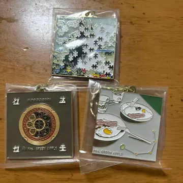 미세스 제일복권 F상 메탈 참 3개 세트