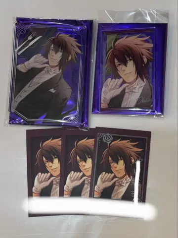 박앵귀 오토마 오토후유 오키타 아크릴 스탠드 아크카 포토 카드 서명