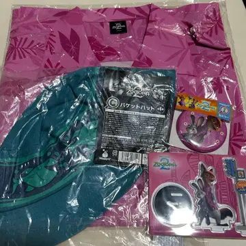 주토피아 주토피아 닉 셔츠 버킷햇 하위상