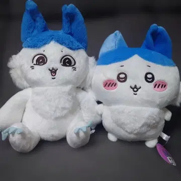 치이카와 패러렐 월드!? BIG 봉제 인형 전 2종 세트 하치와레