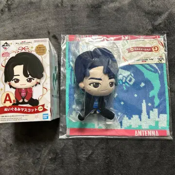 미세스 제일복권 A상 봉제 인형 마스코트 와카이 G상 자카드 타월