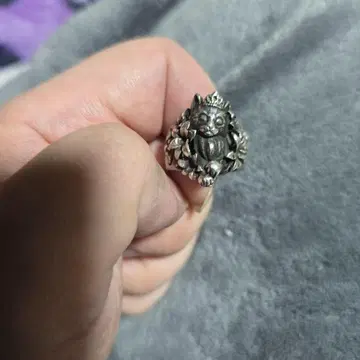 고양이 실버 반지