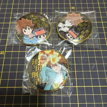 해외 공식품 가정교사 히트맨 REBORN! 캔뱃지 사와다 츠나요시