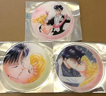 세일러문 카페 아크릴 코스터 3개