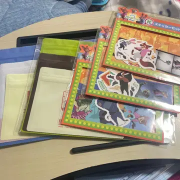 주토피아 복권 K상 스티커 세트 J상 지퍼백 세트 5점