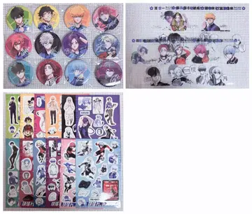 블루 록 특장판 캔뱃지 클리어 카드 스티커