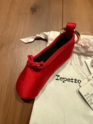 [미사용 새상품] repetto*iena* 키참*빨간색*키링