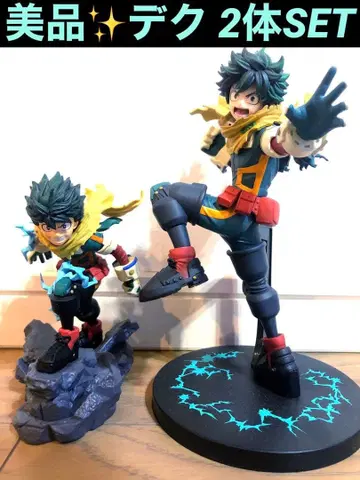 나의 히어로 아카데미아 데쿠 미도리야 이즈쿠 피규어 2종 세트