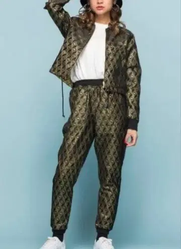 adidas 50주년 한정판 셋업 저지 블랙 골드 금