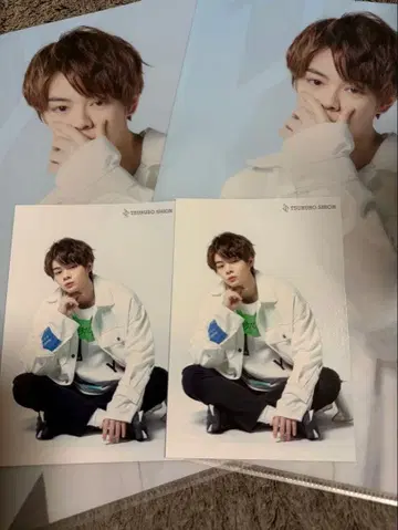 제일복권 츠루보 시온 클리어 파일, 사진 2세트