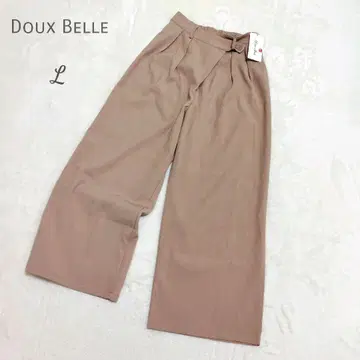 두벨 와이드 팬츠 가우초 팬츠 L 루즈핏 [택 포함 새상품]