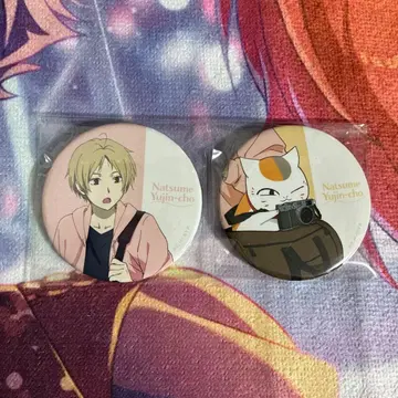 나츠메 우인장 캔뱃지 5.여행ver 나츠메 냥코 선생님