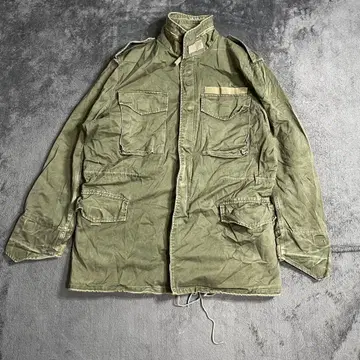 그리스군 M-65 필드 자켓 밀리터리 카키 에이징