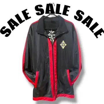 Badger Hackle 나일론 자켓 M 블랙/레드