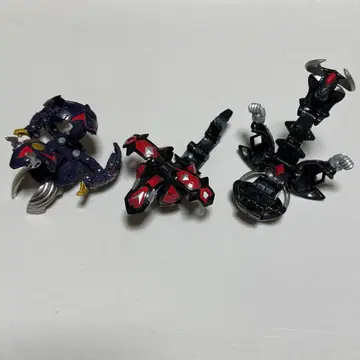 바쿠간 환상 무니키스 그림자 츠치 요이 라우렐 홀로덱 3체 세트