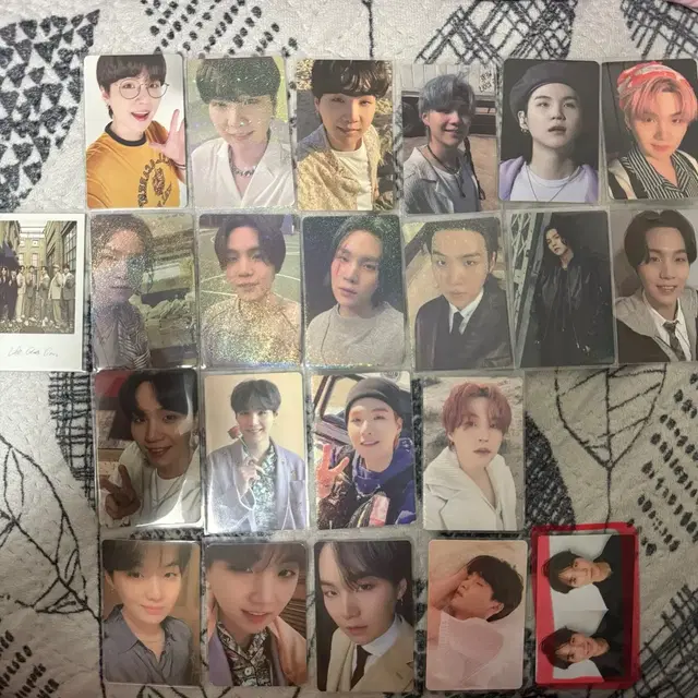 [총50장] 방탄소년단 민윤기 슈가 포토카드 일괄 양도