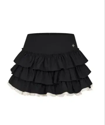 Charm Frill Culotte Mini Skirt