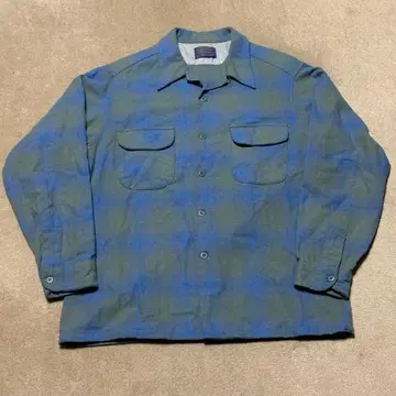 펜들턴 셔츠 60s 쉐도우 옴브레 체크