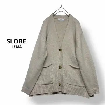 정가 14,300엔 SLOBE IENA SUPER GEELONG 가디건
