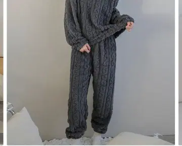 새상품 La-gemme(라지엠) 룸웨어 셋업 파자마