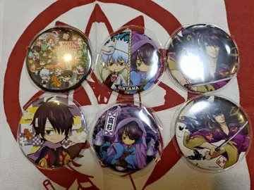 은혼 캔뱃지 6개 세트