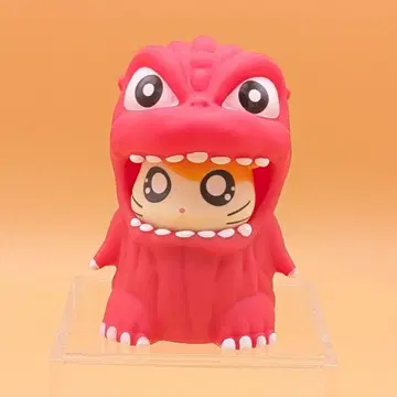 고지하무 군 소프트 비닐 피규어 소프트 비닐 빨간색 고질라 햄타로