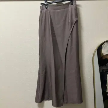 프레이 아이디 그레이 롱 머메이드 스커트 사이즈 0