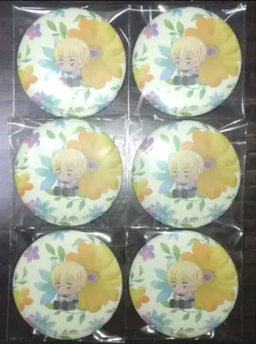 명탐정 코난 트레이딩 botania 매트 캔뱃지 아무로 토오루 3