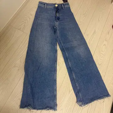 ZARA 데님 34 MARINE STRAIGHT 마린 스트레이트 블루
